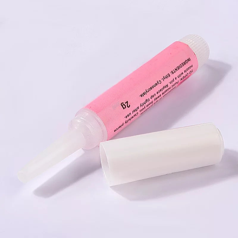 Nail Glue Professional Nail Art Glue Tips Acrylic Glue for Press on Nails