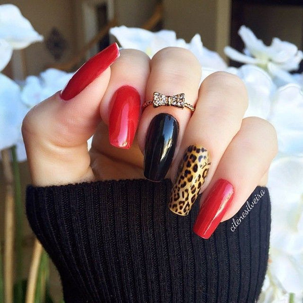 50+ Animal Print Nails To Show Off Your Cute Wild Side - GlowingFem