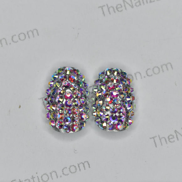 Pair of Full Studded Replacement Press on Nails (2 pieces)