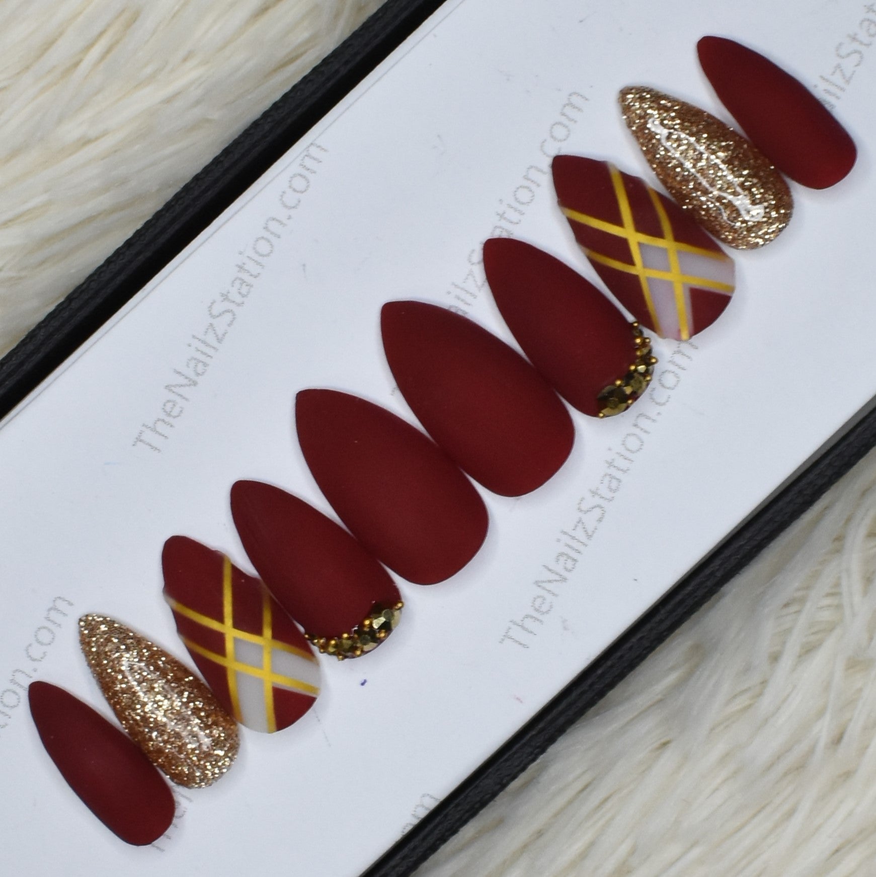 65+ Best Thanksgiving Coffin Nail Designs and Ideas | Sarah Scoop
