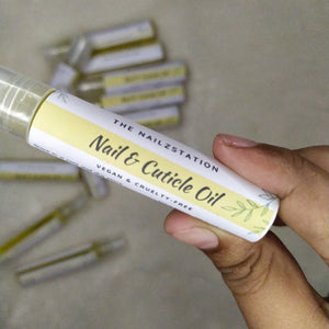 Vitamin E Nail and Cuticle Oil - 10ml Roll on