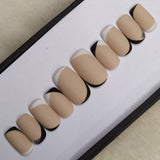 Matte Nude French Press on Nails Set // 541