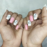 Valentine Collection: XOXO Heart Press on Nails Set //  728