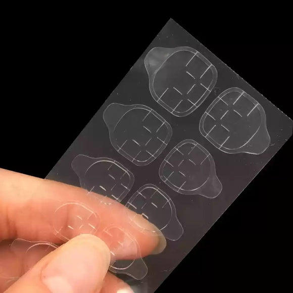 Sticker Nail Glue Tabs Clear