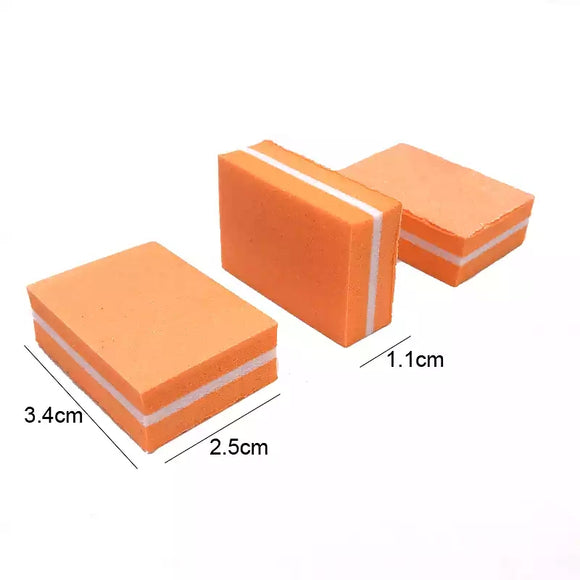 Double Sided Mini Nail File Block Colorful Sponge Nail Buffer